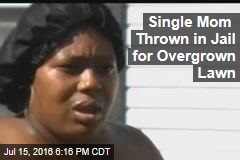 Single Mom Thrown in Jail for Overgrown Lawn