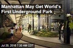 Manhattan May Get World&#39;s First Underground Park