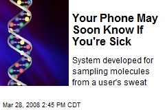 Your Phone May Soon Know If You're Sick