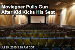 Moviegoer Pulls Gun After Kid Kicks His Seat