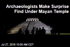 Archaeologists Make Surprise Find Under Mayan Temple