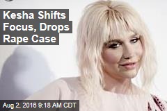 Kesha Shifts Focus, Drops Rape Case