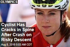 Cyclist Has Cracks in Spine After Crash on Risky Descent