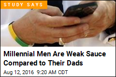 Millennial Men Are Weak Sauce Compared to Their Dads