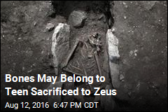 Bones May Belong to Teen Sacrificed to Zeus
