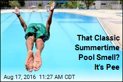 That Classic Summertime Pool Smell? It&#39;s Pee