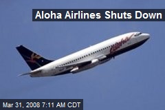 Aloha Airlines Shuts Down