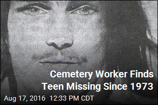 Cemetery Worker Finds Teen Missing Since 1973