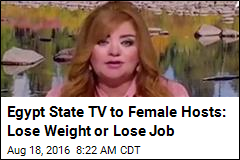Egypt State TV to Female Hosts: Lose Weight or Lose Job
