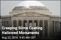 Creeping Slime Coating Hallowed Monuments