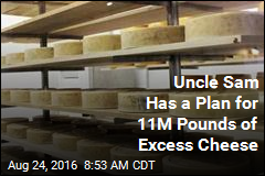 Uncle Sam Has a Plan for 11M Pounds of Excess Cheese