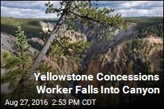 Worker Dies After Falling Into Yellowstone Canyon