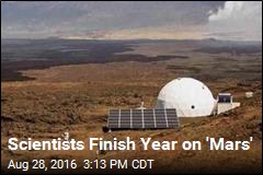 Scientists Finish Year on &#39;Mars&#39;