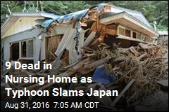 9 Dead in Nursing Home as Typhoon Slams Japan