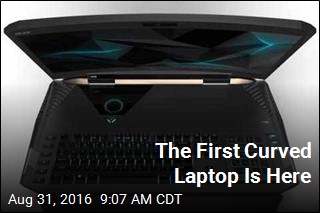 The First Curved Laptop Is Here