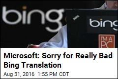 Microsoft Sorry Bing Translated &#39;ISIS&#39; to &#39;Saudi Arabia&#39;