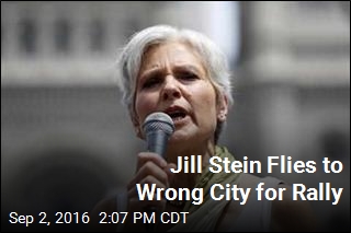 Jill Stein Flies to Wrong City for Rally
