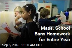 Mass. School Bans Homework for Entire Year