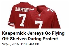 One Thing Kaepernick&#39;s Protest Isn&#39;t Hurting: Jersey Sales