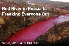 Red River in Russia Is Freaking Everyone Out