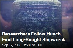 Researchers Follow Hunch, Find Long-Sought Shipwreck