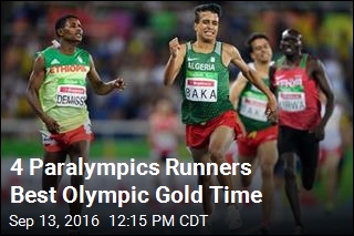 4 Paralympics Runners Best Olympic Gold Time