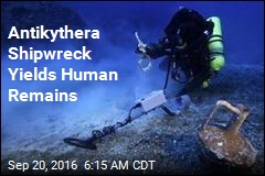 Antikythera Shipwreck Yields Human Remains