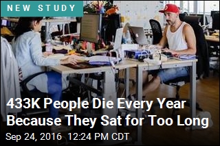 4% of Deaths Worldwide Due to Sitting for Too Long