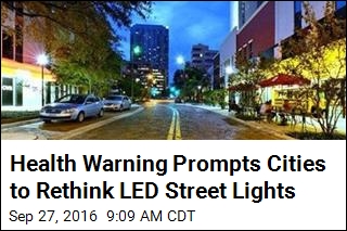Health Warning Prompts Cities to Rethink LED Street Lights