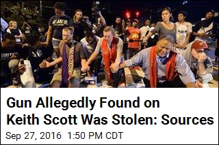 Gun Allegedly Found on Keith Scott Was Stolen: Sources