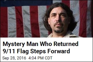 Ground Zero Flag Returned, Mystery Finder Revealed