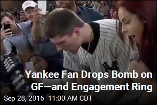 Yankee Fan Drops Bomb on GF&mdash;and Engagement Ring