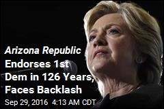 After 126 Years, Arizona Republic Endorses a Democrat