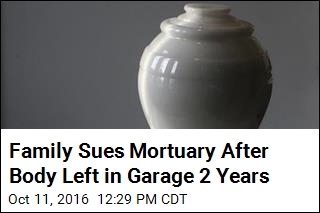 Family Sues Mortuary After Body Left in Garage 2 Years