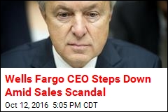 Wells Fargo CEO Steps Down Amid Sales Scandal