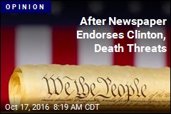 After Newspaper Endorses Clinton, Death Threats