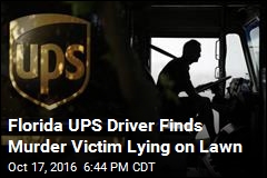 Florida UPS Driver Finds Murder Victim Lying on Lawn