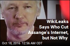 WikiLeaks: Ecuador Cut Off Julian Assange&#39;s Internet