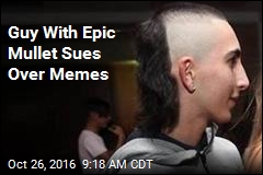 Guy With Epic Mullet Sues Over Memes