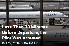 Cops: Pilot Turned Up Drunk for Delta Flight