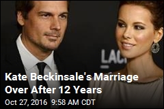 Kate Beckinsale&#39;s Marriage Over After 12 Years