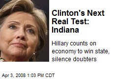 Clinton's Next Real Test: Indiana