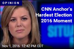 CNN Anchor&#39;s Hardest Election 2016 Moment