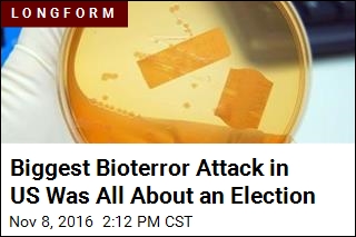 Biggest Bioterror Attack in US Was All About an Election