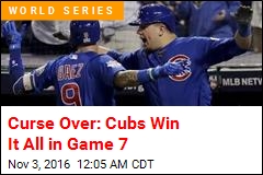 Curse Over: Cubs Win It All in Game 7