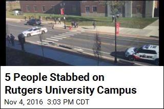 5 People Stabbed on Rutgers University Campus