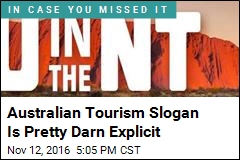 Australian Tourism Slogan Is Pretty Darn Explicit
