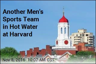 Another Men&#39;s Sports Team in Hot Water at Harvard