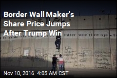 Border Wall Maker&#39;s Share Price Jumps After Trump Win