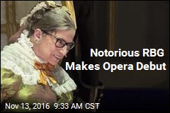 Notorious RBG Makes Opera Debut